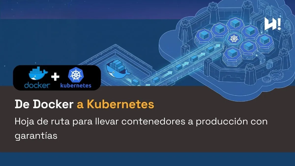 De Docker a Kubernetes hoja de ruta para llevar contenedores a producción con garantías